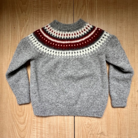 Rauma Collection 100% Norwegian Wool Argile Sweater Unisex M Nordic Scandi Party - Picture 7 of 13